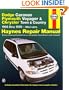 Dodge Caravan, Plymouth Voyager & Chrysler Town & Country ~ 1996 thru 1999 Mini-vans (Haynes Repair Manual)