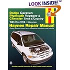 Dodge Caravan, Plymouth Voyager and Chrysler Town and Country ~ 1996 thru 1999 Mini-vans... by  Louis Ledoux, John Harold Haynes, and Haynes Manuals