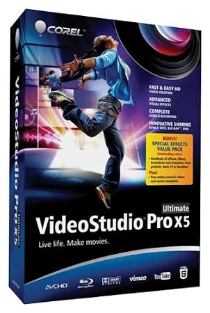 Corel  VideoStudio Pro X5 Ultimate, x32, WIN, 1u, CD, ENG