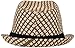 Simplicity Trilby Summer Beach Sun Straw Fedora Hat w/ Band