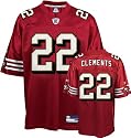 Nate Clements Jersey: Reebok Red Replica #22 San Francisco 49ers Jersey