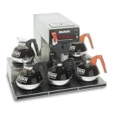 BUNN 13250.0023 12 Cup Coffee Brewer with 5 Warmers Thermo Fresh 5-35 Plastic Funnel