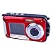 PowerLead Gapo G050 Double Screens Waterproof Digital Camera 2.7-Inch Front LCD with 2.7-Inch Camera Easy Self Shot Camera