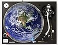 Earth DJ Turntable Slipmat