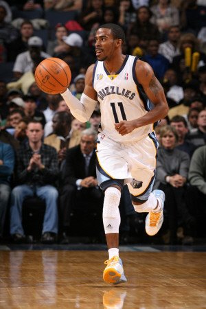 Los Angeles Lakers v Memphis Grizzlies: Mike Conley Photographic Poster Print by Joe Murphy, 8x12