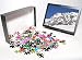Photo Jigsaw Puzzle of Resort pistes and mountain restaurant, St. Anton am Arlberg, Tirol, Austrian from Robert Harding