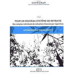 Pour un nouveau syst�me de retraite : Des comptes individuels de cotisations financ�s par r�partition