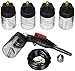 Central Pneumatic 93506 7 Pc 3/4 Oz. Quick-Change Airbrush Kit