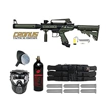 Tippmann Cronus Paintball Marker Gun -Tactical Edition- Olive Player Package
