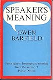 Speaker's meaning