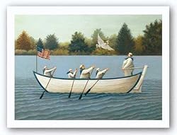 Ladies of the Lake by Lowell Herrero 16"x12" Art Print Poster