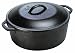 Kitchen & Housewares : Lodge Logic L10DOL3 7 Quart Dutch Oven with loop handles