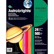 Wausau Paper Astrobrights 8 1/2 x 11 Inch 24 lb Colored Paper Assortment 500 Sheets ( 21224)