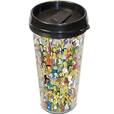 The Simpsons Springfield Travel Mug