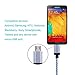 Micro USB Cable,[6ft*3Packs]by Ailun,High Speed 2.0 A Male to Micro B Sync & Charging Cable for Smartphone&Tablets [Silver]
