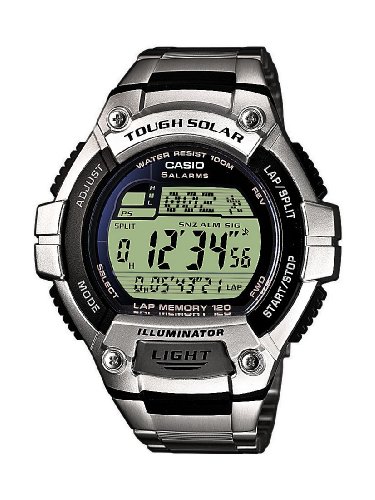 Casio Collection Herren-Armbanduhr Solar-Kollektion Digital Quarz W-S220D-1AVEF