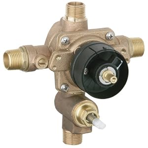 Grohe 35 016 000 Grohsafe Universal Pressure Balance Rough-In Valve with Built-In Diverter by 