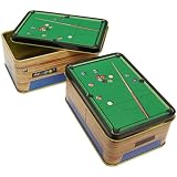 Decorative Chalk Tin, Pool Table Design