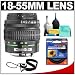 Pentax SMC DA 18-55mm f/3.5-5.6 AL II Lens + UV Filter + Accessory Kit for K20D, K10D, K200D, K100D, K110D Digital SLR Cameras