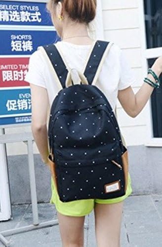 Unisex Sea Beach Anchor Cloud Birds Sailboat Steering Wheel Shoulder Backpack Canvas Fashion Rucksack Casual Bag Bookbag Green