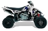 AMR Racing Suzuki LTR 450 2005-2011 ATV Quad Graphic Kit - Northstar: White, Blue