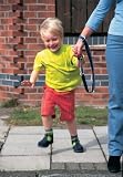 Enlarge toy image: Clippasafe Navy Wrist Link - infant and baby development