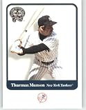 2001 Fleer Greats of the Game #38 Thurman Munson - New York Yankees (Baseball Cards)