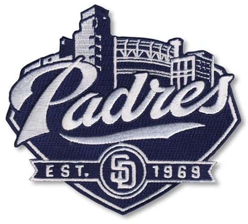 San Diego Padres MLB Road Jersey Alternate Left Sleeve Baseball Patch 2012-Present