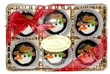Snowman Themed Chocolate Covered Oreo's - Dark Chocolate
