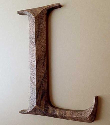 Solid Hardwood letter