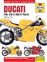 Ducati 748, 916 and 996 4-valve V-twins Service and Repair Manual: 1994 to 2001 (Haynes Service and Repair Manuals)
