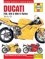 Ducati 748, 916 & 996 V-Twins 1994 to 2001 (Haynes Service & Repair Manual)