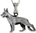 Sterling Silver  German Shepherd    Dog Charm