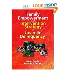 Family Empowerment as an Intervention Strategy in Juvenile Delinquency