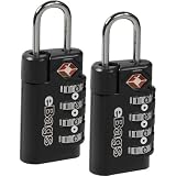eBags TSA-accepted 4-Dial Combo Lock (2pk)