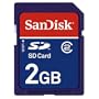 SanDisk SD 2 GB Speicherkarte und 10 Euro Gutschein f�r Online-Fotoservice - exklusiv bei Amazon.de