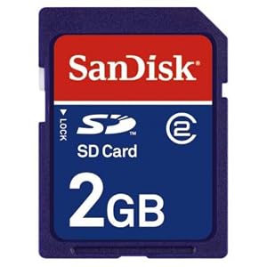 SanDisk SD 2 GB Speicherkarte