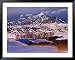 Bridger Mountain Range Near Bozeman, Bozeman, USA Lonely Planet Collection Framed Art Poster Print by Carol Polich, 49x39