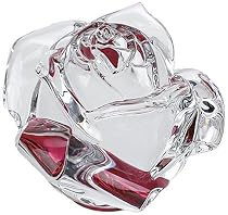 Waterford Crystal Limited-Edition Red Rose Paperweight