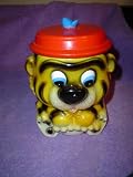 TIGER IN HAT COOKIE JAR