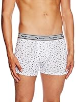 Pepe Jeans London Pack x 2 Bóxers Russ (Blanco / Azul)