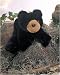Bearington Teddy Bear Black Bandit Jr. Soft Plush New