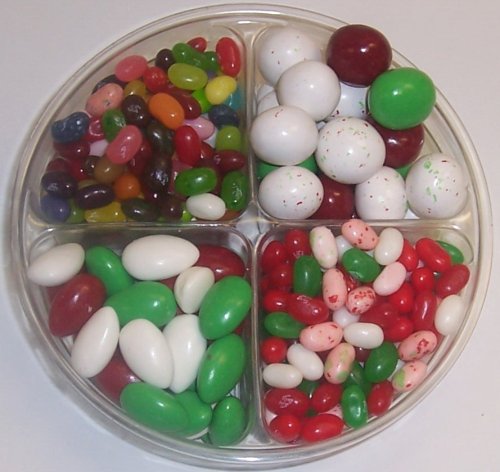 Scott's Cakes 4-Pack Christmas Mix Jelly Beans, Christmas Jordan Almonds, Christmas Malt... by Scott's Cakes