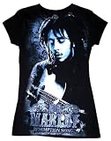 Bob Marley Redemption Song Black Juniors' T-shirt