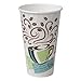 Dixie Perfectouch Insulated Paper Hot Cup, Coffee Haze Design, 140 Count