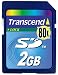 Transcend 2GB High-Speed 80x SD Card - Blue (TS2GSD80)