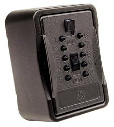 GE AccessPoint 001267 KeySafe Pro Multiple Key, Pushbutton, with Cover, Black