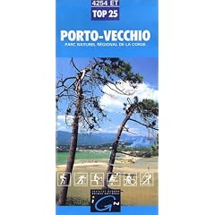 Carte de randonn�e : Porto-Vecchio