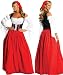Renaissance Bar Maid - Women's Sexy Old Fashioned Costume Lingerie Outfit