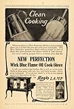 1907 Ad Rayo Lamp Blue Flame Cook-Stove Standard Oil - Original Print Ad